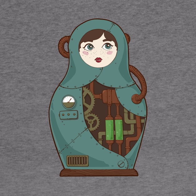 Russian doll by Newcoatofpaint